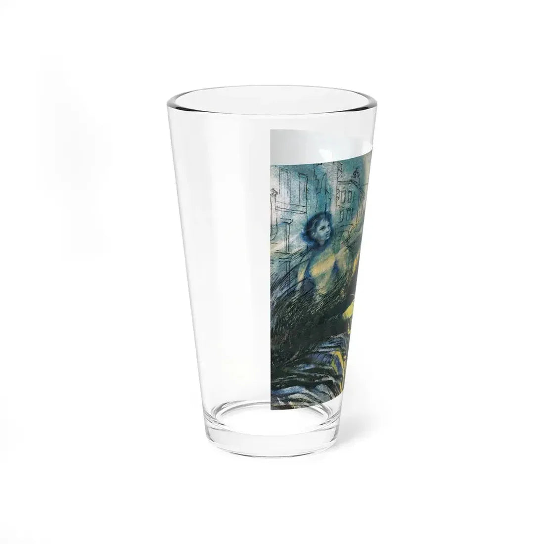 I Am 15 And I Do Not Want To Die by Christine Arnothy, Picture Post magazine, 1956 - Pint Glass 16oz - Go Mug Yourself
