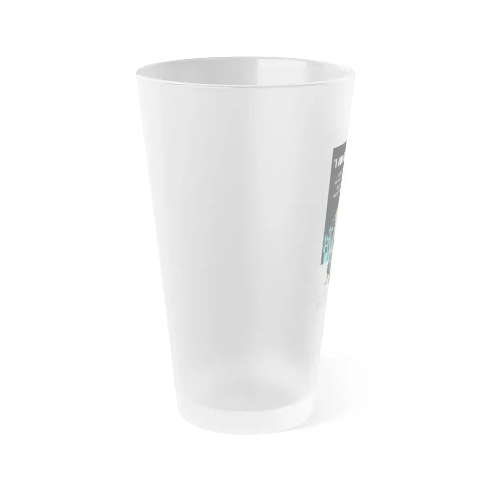 I AM A GROUPIE! 1970 Movie Poster - Frosted Pint Glass 16oz - Go Mug Yourself