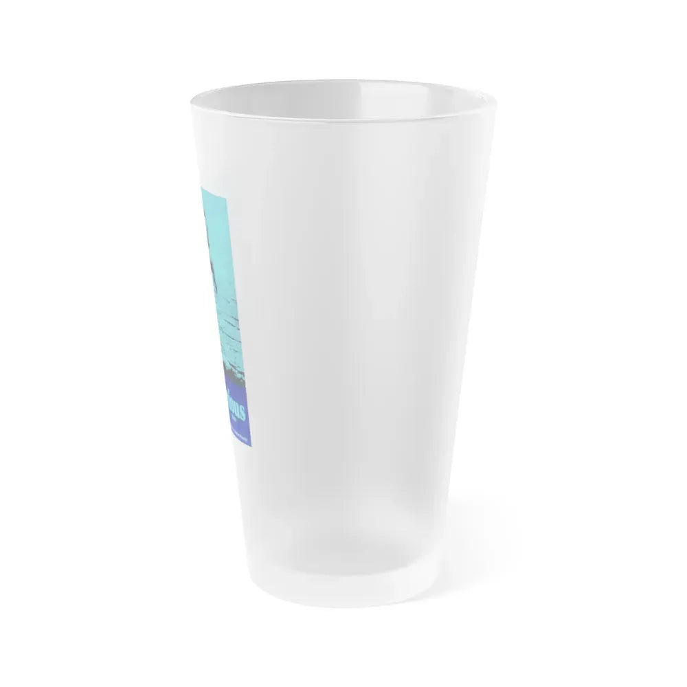 I AM CURIOUS (BLUE) 1968 Movie Poster - Frosted Pint Glass 16oz - Go Mug Yourself