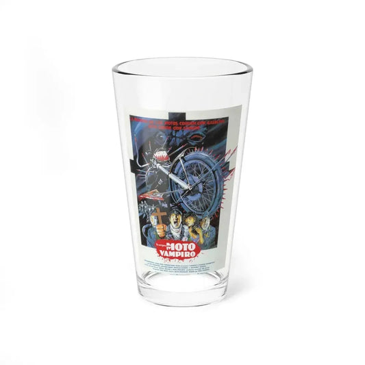 I BOUGHT A VAMPIRE MOTORCYCLE 1990 Movie Poster - Pint Glass 16oz 16oz - Go Mug Yourself