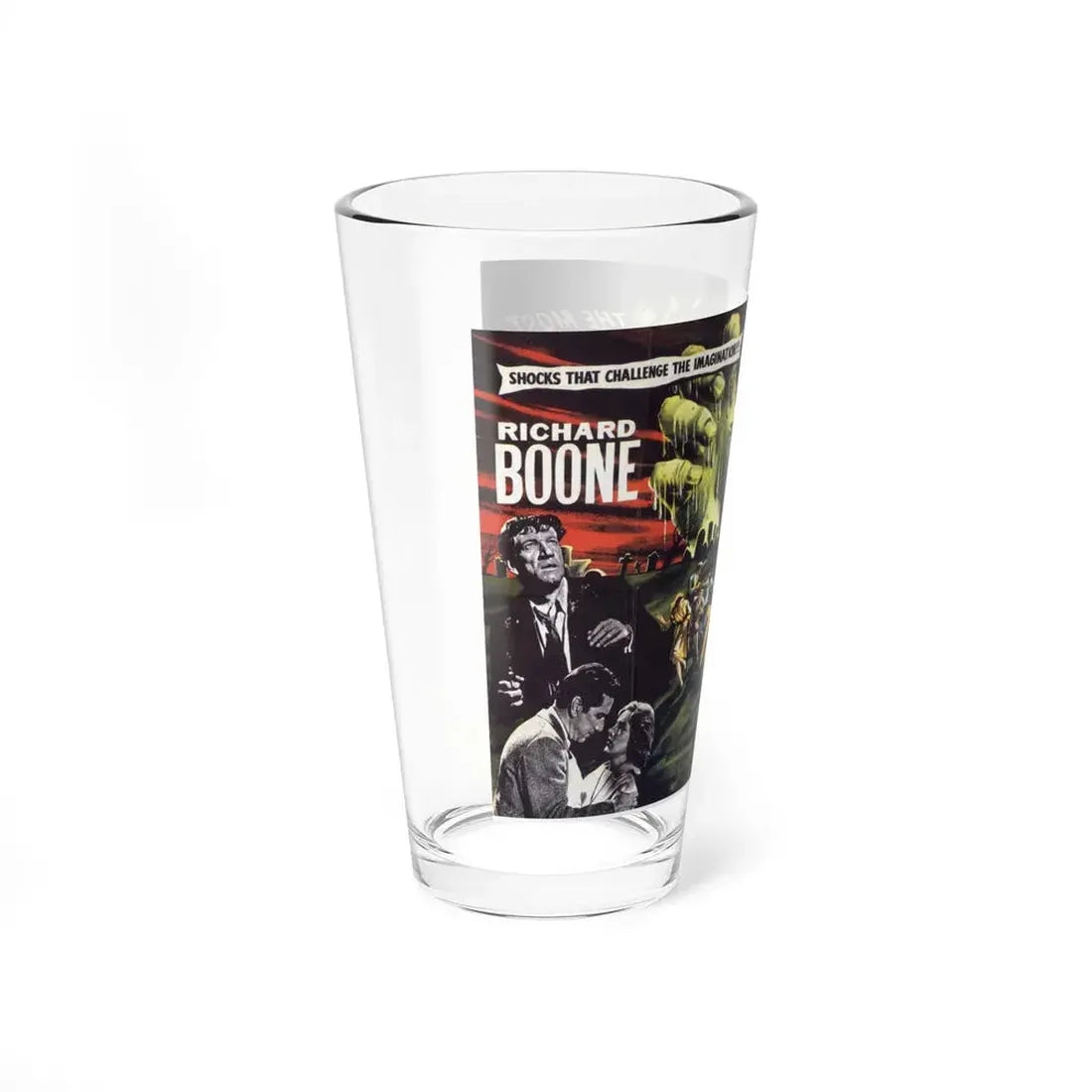 I BURY THE LIVING (2) 1958 Movie Poster - Pint Glass 16oz - Go Mug Yourself