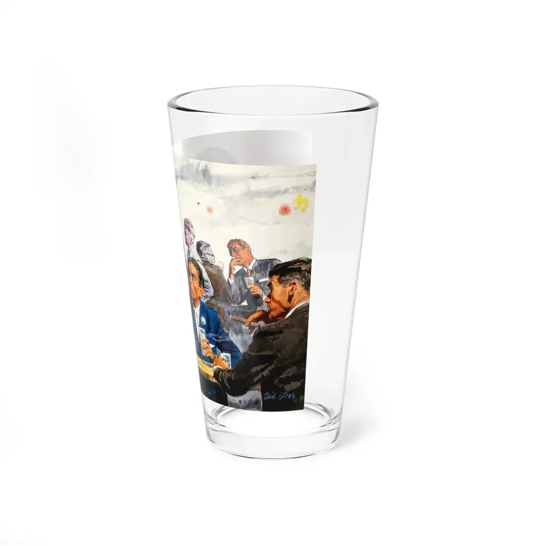 I Can Take Care of Myself, Saturday Evening Post illustration - Pint Glass 16oz - Go Mug Yourself