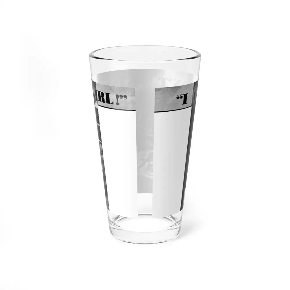 I Couldn't Kiss A Girl, Revealing Detective, September 1942 - Pint Glass 16oz - Go Mug Yourself