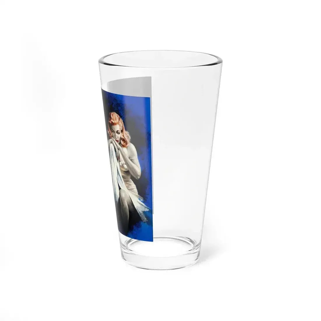 I Cried in the Dark, paperback cover (Pyramid, 1958) - Pint Glass 16oz - Go Mug Yourself