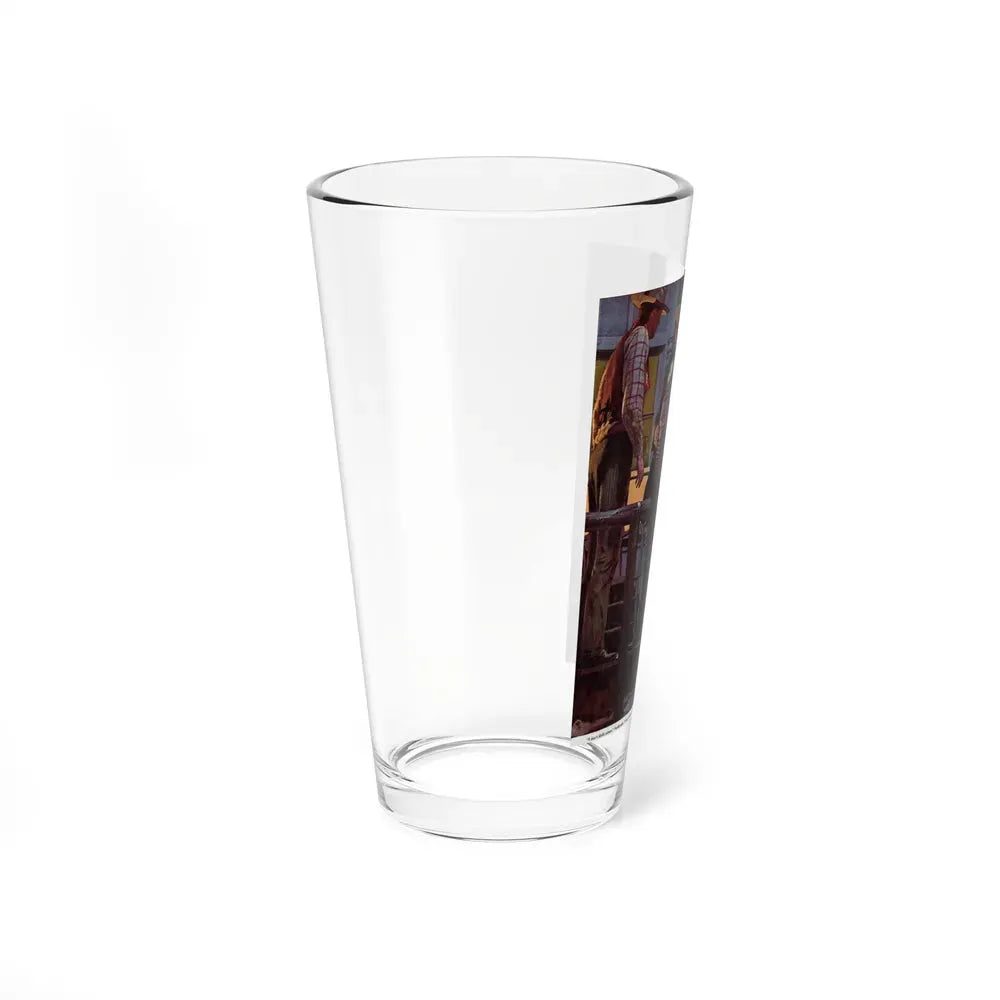 I don't bluff, mister, - Smith said - Pint Glass 16oz - Go Mug Yourself