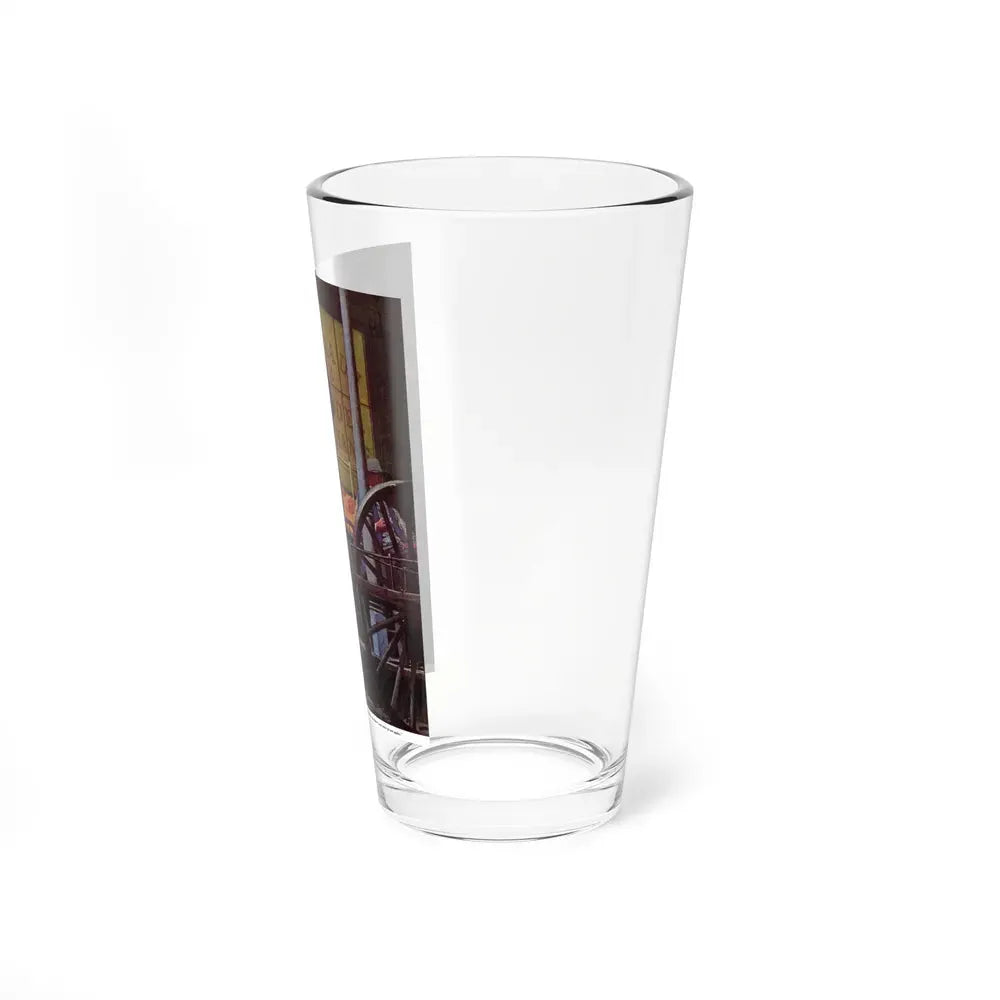 I don't bluff, mister, - Smith said - Pint Glass 16oz - Go Mug Yourself