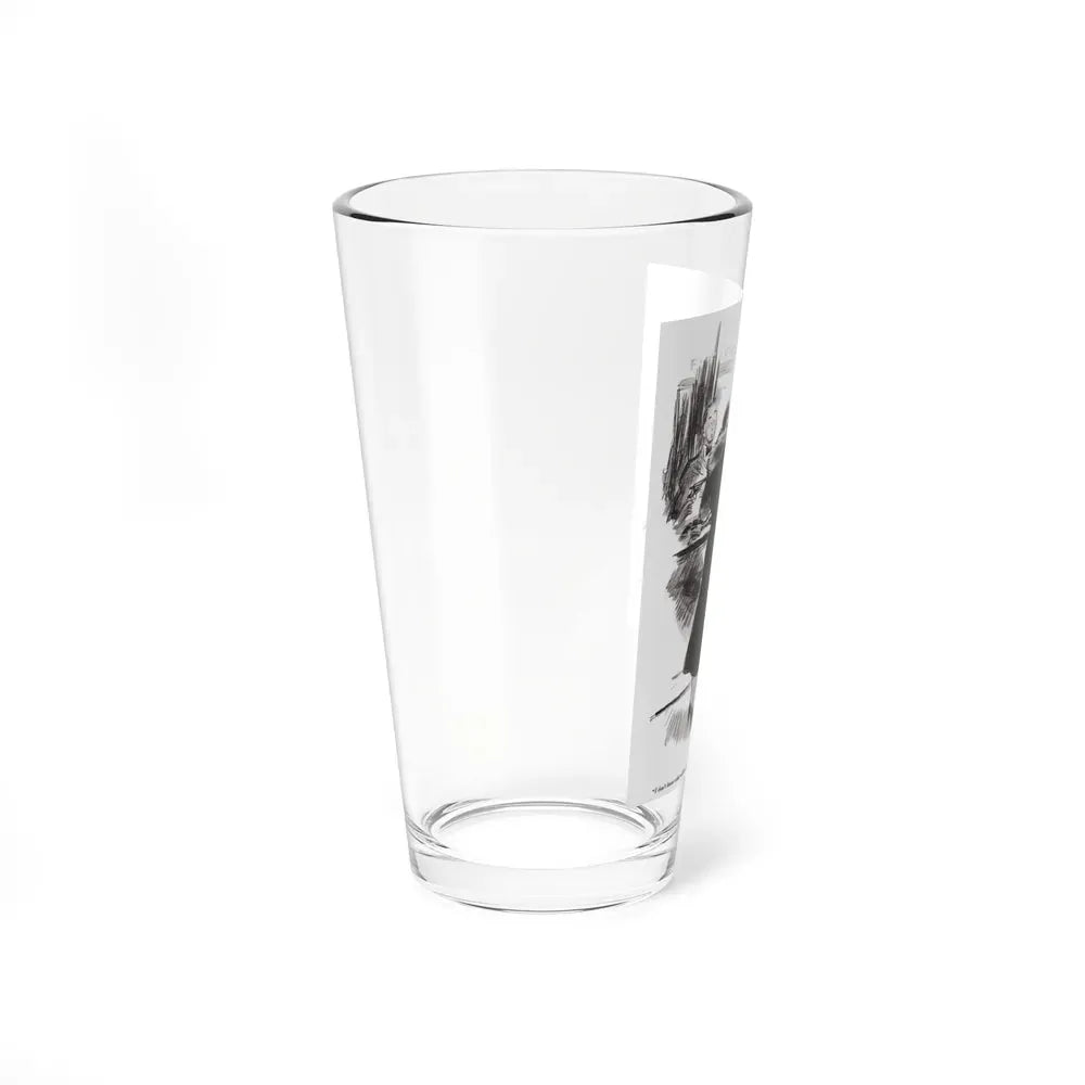 I don't know what calibre I should get, Esquire, Autumn 1933 - Pint Glass 16oz - Go Mug Yourself