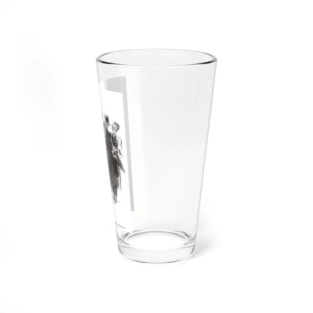 I don't know what calibre I should get, Esquire, Autumn 1933 - Pint Glass 16oz - Go Mug Yourself