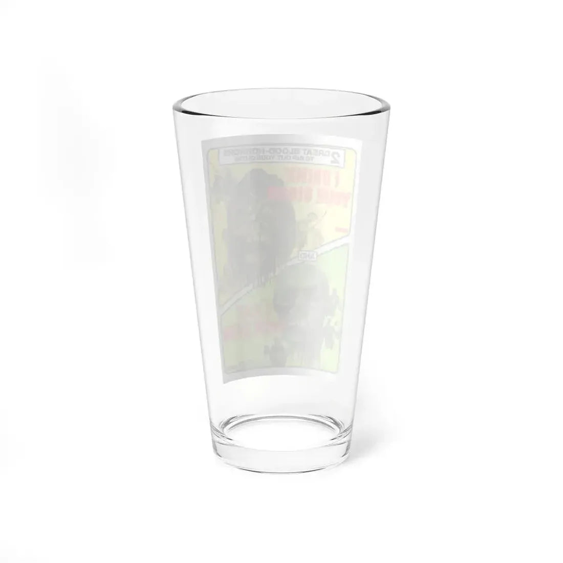 I DRINK YOUR BLOOD & I EAT YOUR SKIN 1971 Movie Poster - Pint Glass 16oz - Go Mug Yourself