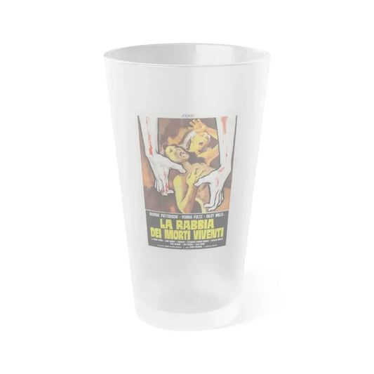 I DRINK YOUR BLOOD (ITALIAN) 2 1971 Movie Poster - Frosted Pint Glass 16oz 16oz Frosted - Go Mug Yourself