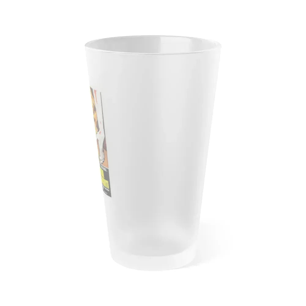 I DRINK YOUR BLOOD (ITALIAN) 2 1971 Movie Poster - Frosted Pint Glass 16oz - Go Mug Yourself