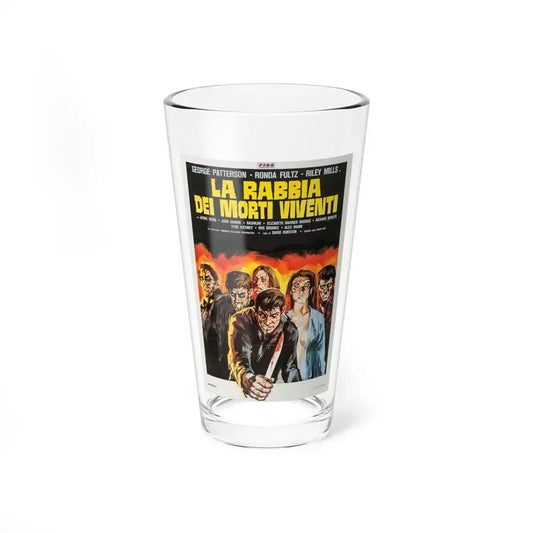 I DRINK YOUR BLOOD (ITALIAN) 3 1971 Movie Poster - Pint Glass 16oz 16oz - Go Mug Yourself
