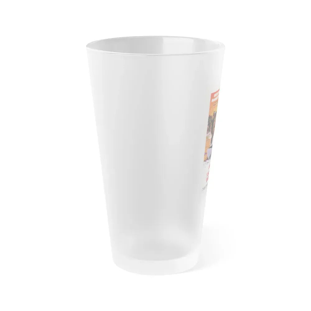 I ESCAPED FROM DEVILS ISLAND 1973 Movie Poster - Frosted Pint Glass 16oz - Go Mug Yourself