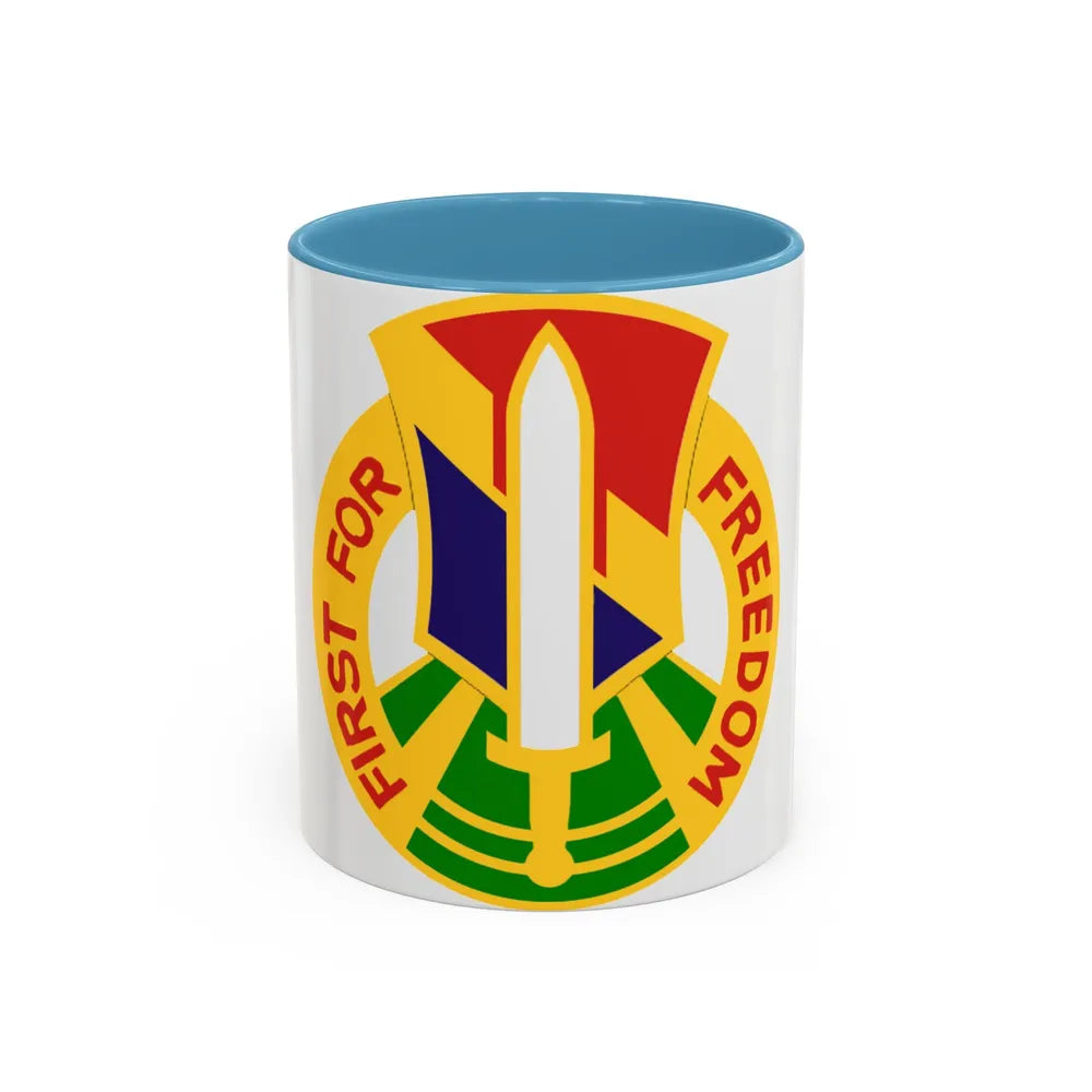 I Field Force Vietnam 2 (U.S. Army) Accent Coffee Mug 11oz Light Blue - Go Mug Yourself