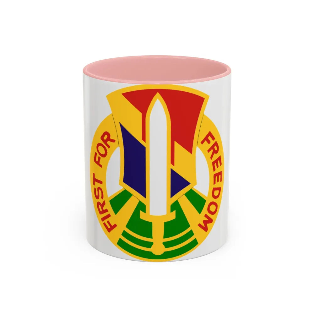 I Field Force Vietnam 2 (U.S. Army) Accent Coffee Mug 11oz Pink - Go Mug Yourself