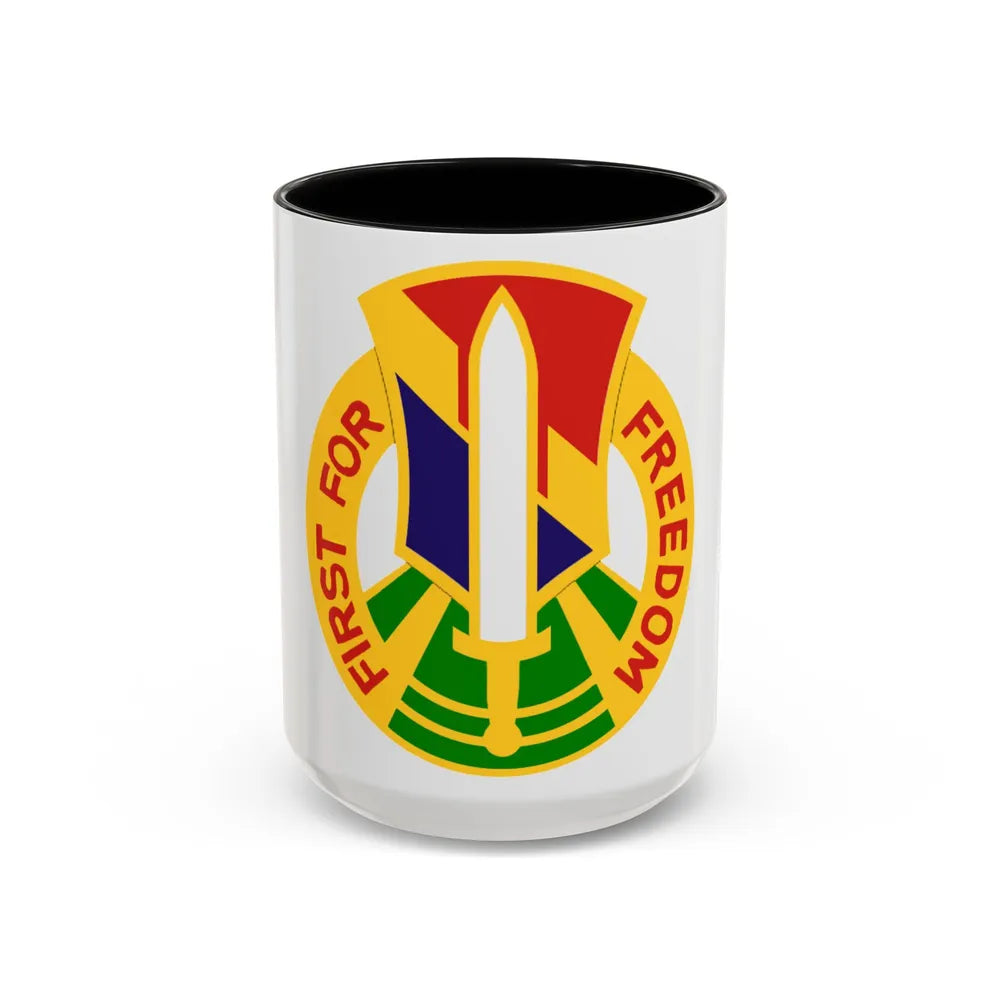 I Field Force Vietnam 2 (U.S. Army) Accent Coffee Mug 15oz Black - Go Mug Yourself