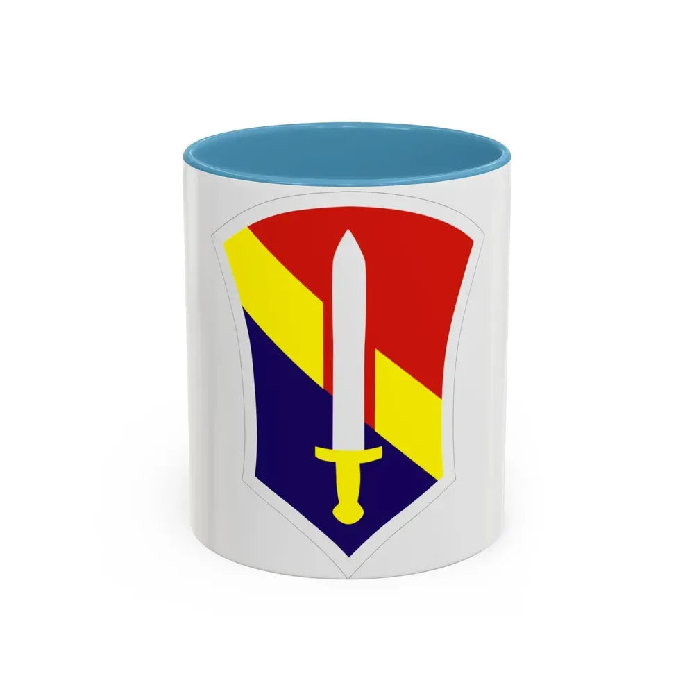 I Field Force Vietnam (U.S. Army) Accent Coffee Mug 11oz Light Blue - Go Mug Yourself