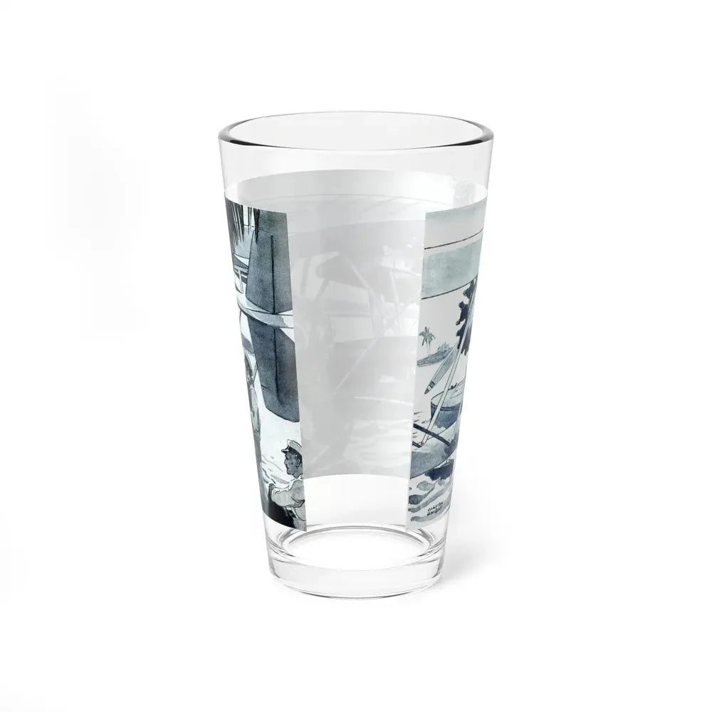 I Flew for the hell of it, Liberty magazine, May 18, 1935 - Pint Glass 16oz - Go Mug Yourself