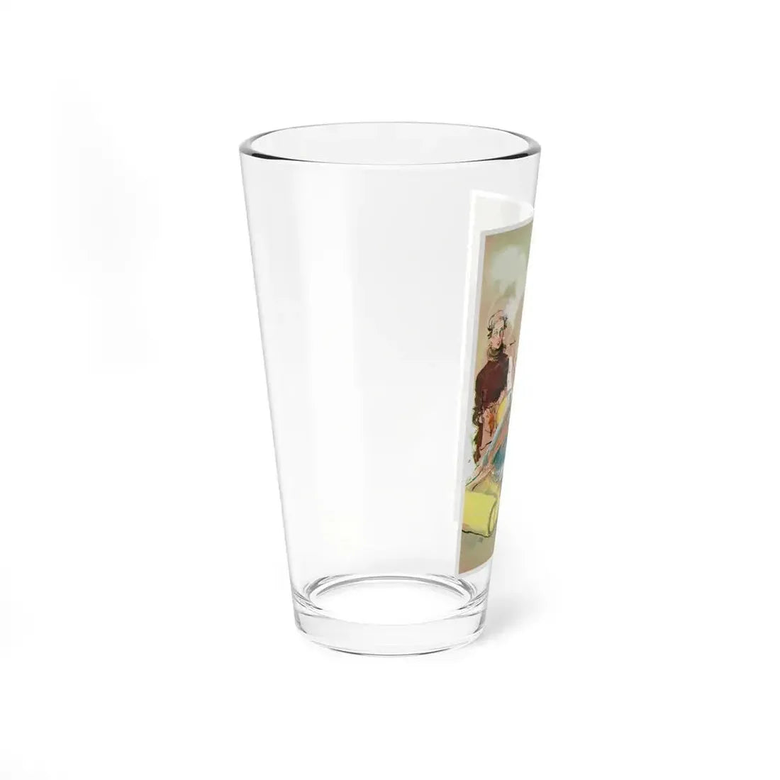 I guess I'll always love Michael, Esquire Illustration, 1954 - Pint Glass 16oz - Go Mug Yourself