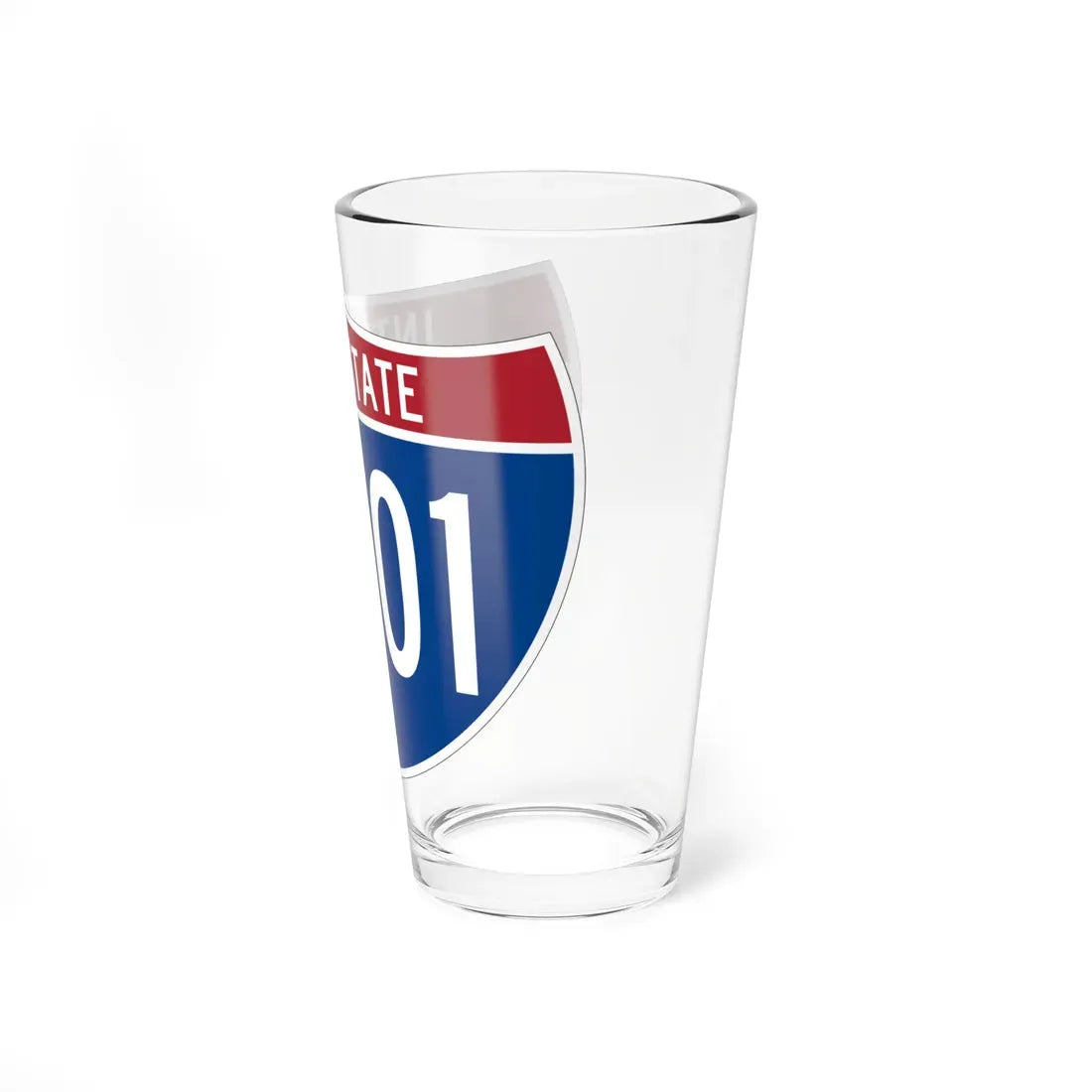 I-H201 (Hawaii) (Road Sign) Pint Glass 16oz - Go Mug Yourself