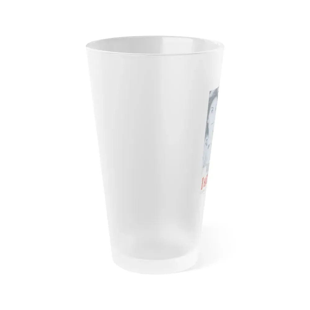 I HATE MY BODY 1974 Movie Poster - Frosted Pint Glass 16oz - Go Mug Yourself
