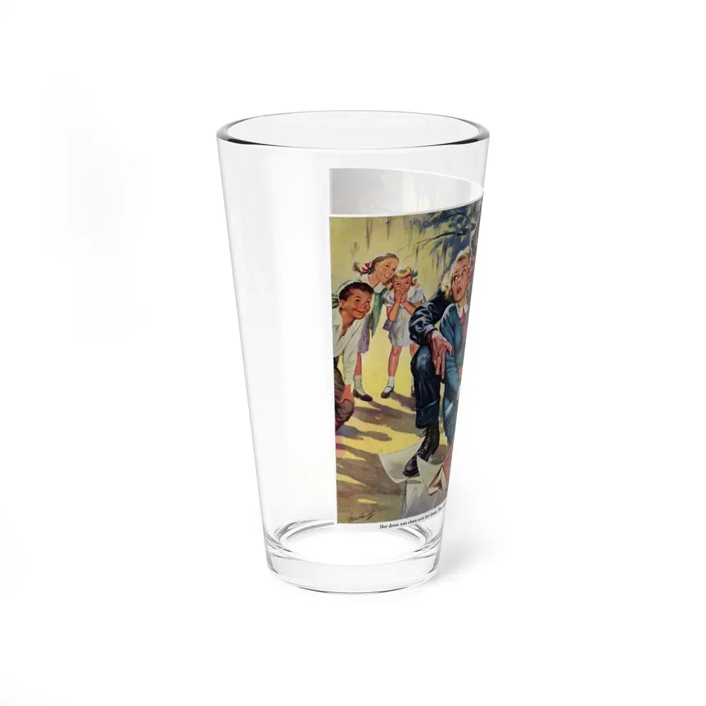 I Love Teacher, Saturday Evening Post, January 2, 1954 - Pint Glass 16oz - Go Mug Yourself