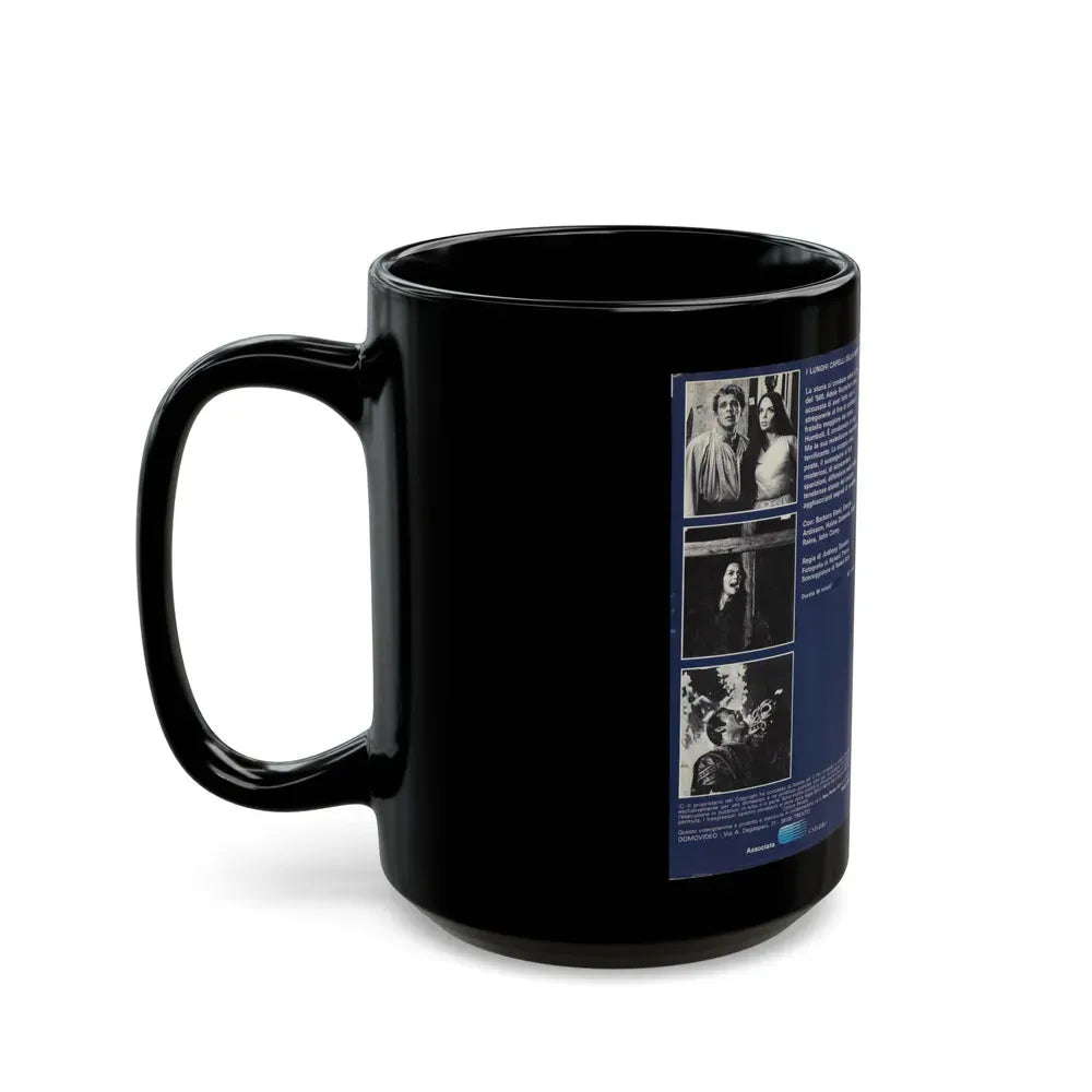 I LUNGHI CAPELLI DELLA MORTE (VHS COVER) - Black Coffee Mug - Go Mug Yourself