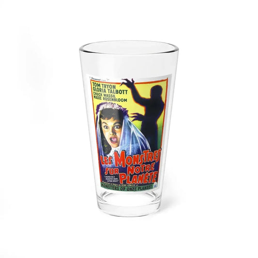 I MARRIED A MONSTER FROM OUTER SPACE (belgian) 1958 Movie Poster - Pint Glass 16oz 16oz - Go Mug Yourself