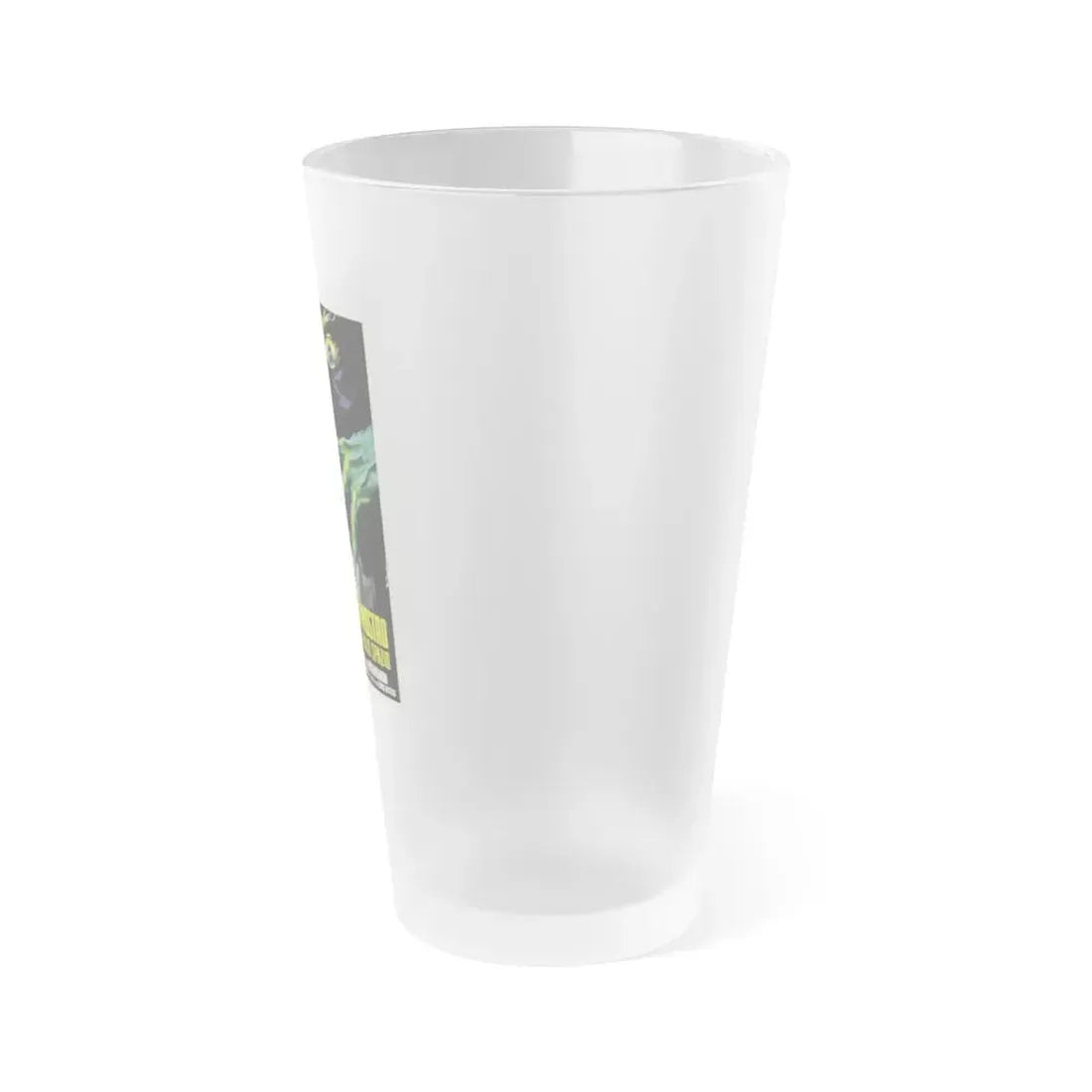 I MARRIED A MONSTER FROM OUTER SPACE (ITALIAN) 1958 Movie Poster - Frosted Pint Glass 16oz - Go Mug Yourself