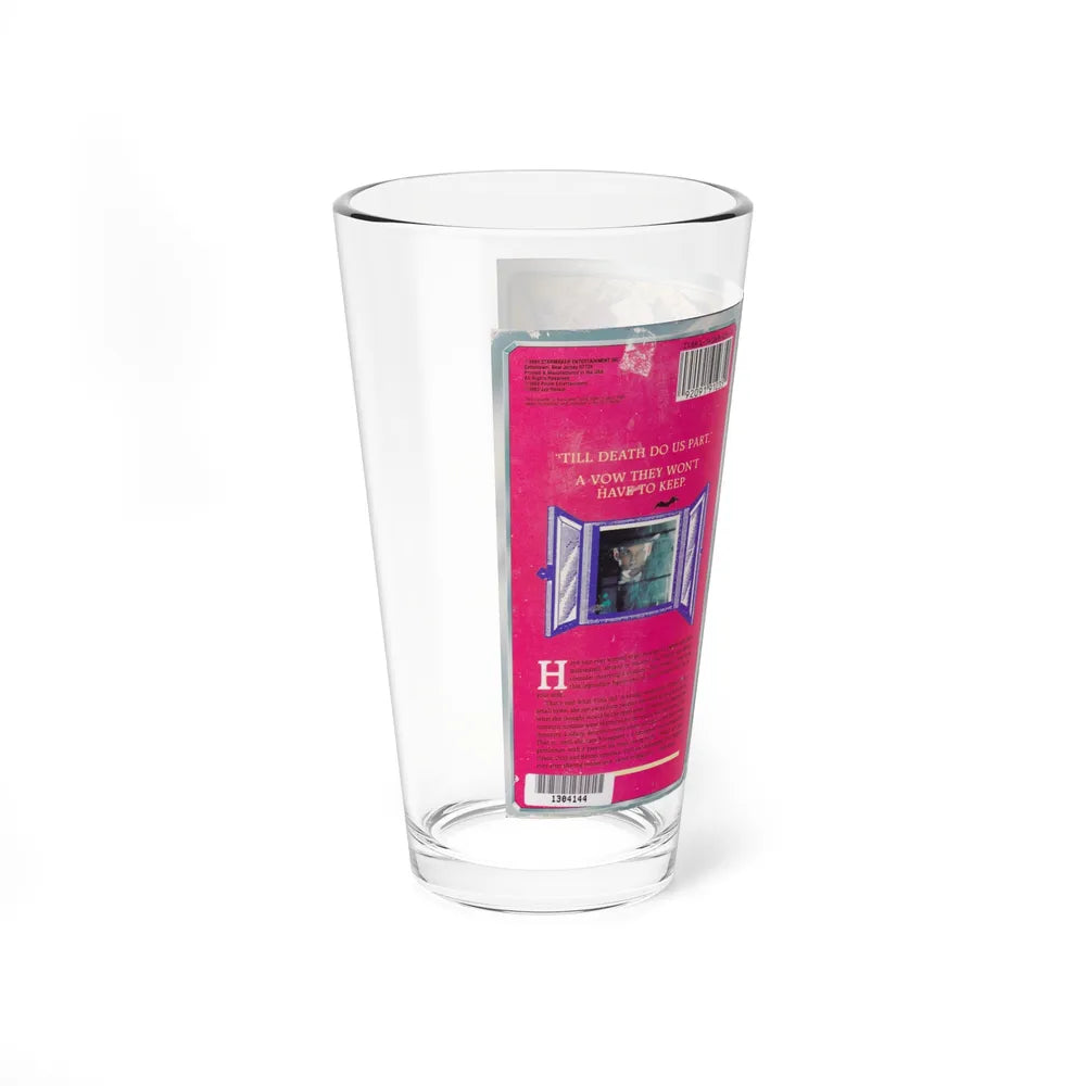 I MARRIED A VAMPIRE (VHS COVER) Pint Glass 16oz - Go Mug Yourself