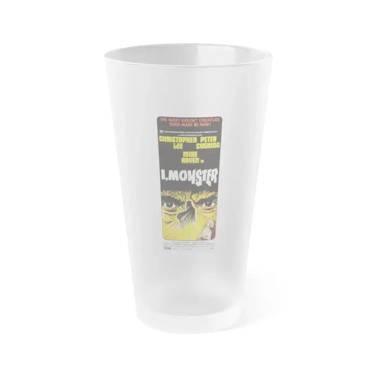 I, MONSTER 1971 Movie Poster - Frosted Pint Glass 16oz 16oz Frosted - Go Mug Yourself