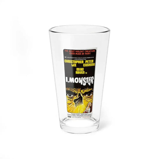 I, MONSTER 1971 Movie Poster - Pint Glass 16oz 16oz - Go Mug Yourself