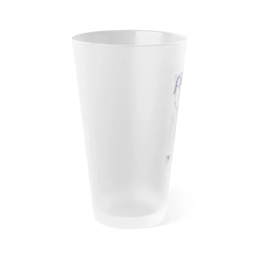 I PASSED FOR WHITE (2) 1960 Movie Poster - Frosted Pint Glass 16oz - Go Mug Yourself