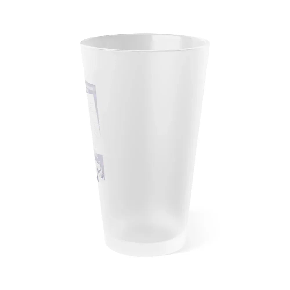 I PASSED FOR WHITE (2) 1960 Movie Poster - Frosted Pint Glass 16oz - Go Mug Yourself