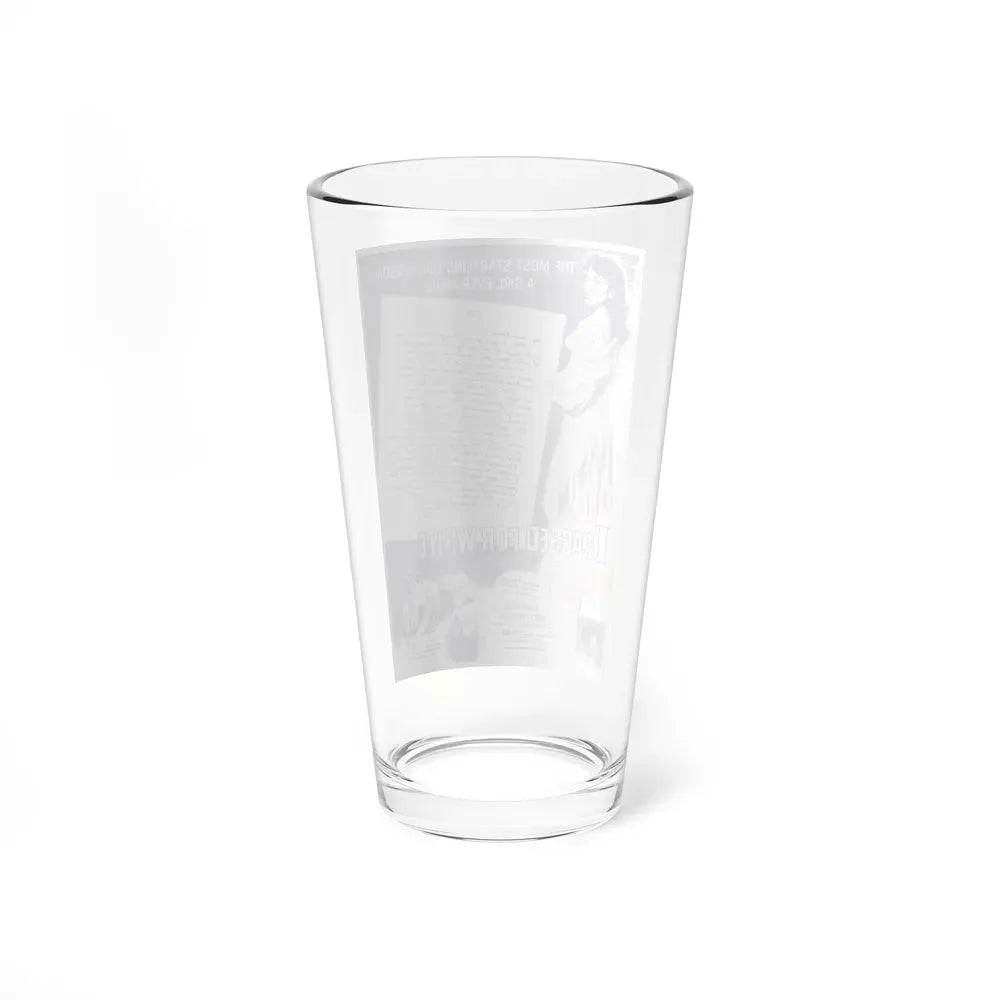 I PASSED FOR WHITE (2) 1960 Movie Poster - Pint Glass 16oz - Go Mug Yourself