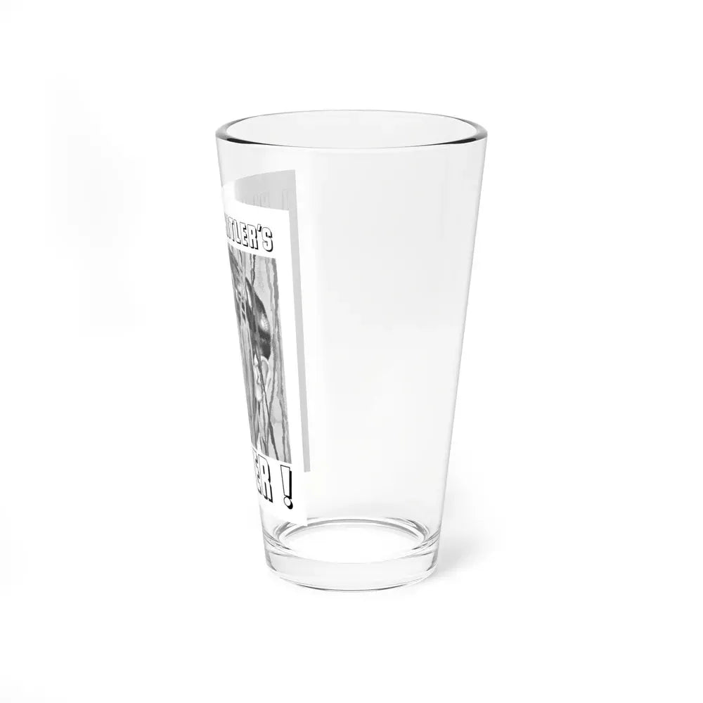 I Ploted Hitler's Murder! (1), Spree magazine, No. 38 - 1963 - Pint Glass 16oz - Go Mug Yourself