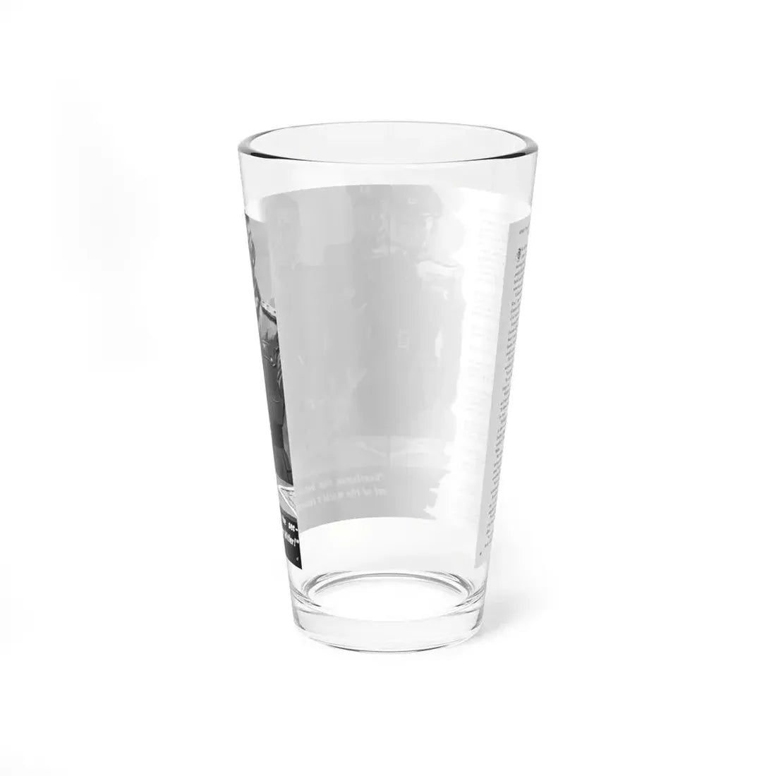 I Ploted Hitler's Murder! (2), Spree magazine, No. 38 - 1963 - Pint Glass 16oz - Go Mug Yourself