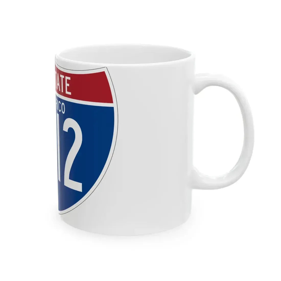 I-PRI2 PR (Puerto Rico) (Road Sign) White Coffee Mug - Go Mug Yourself