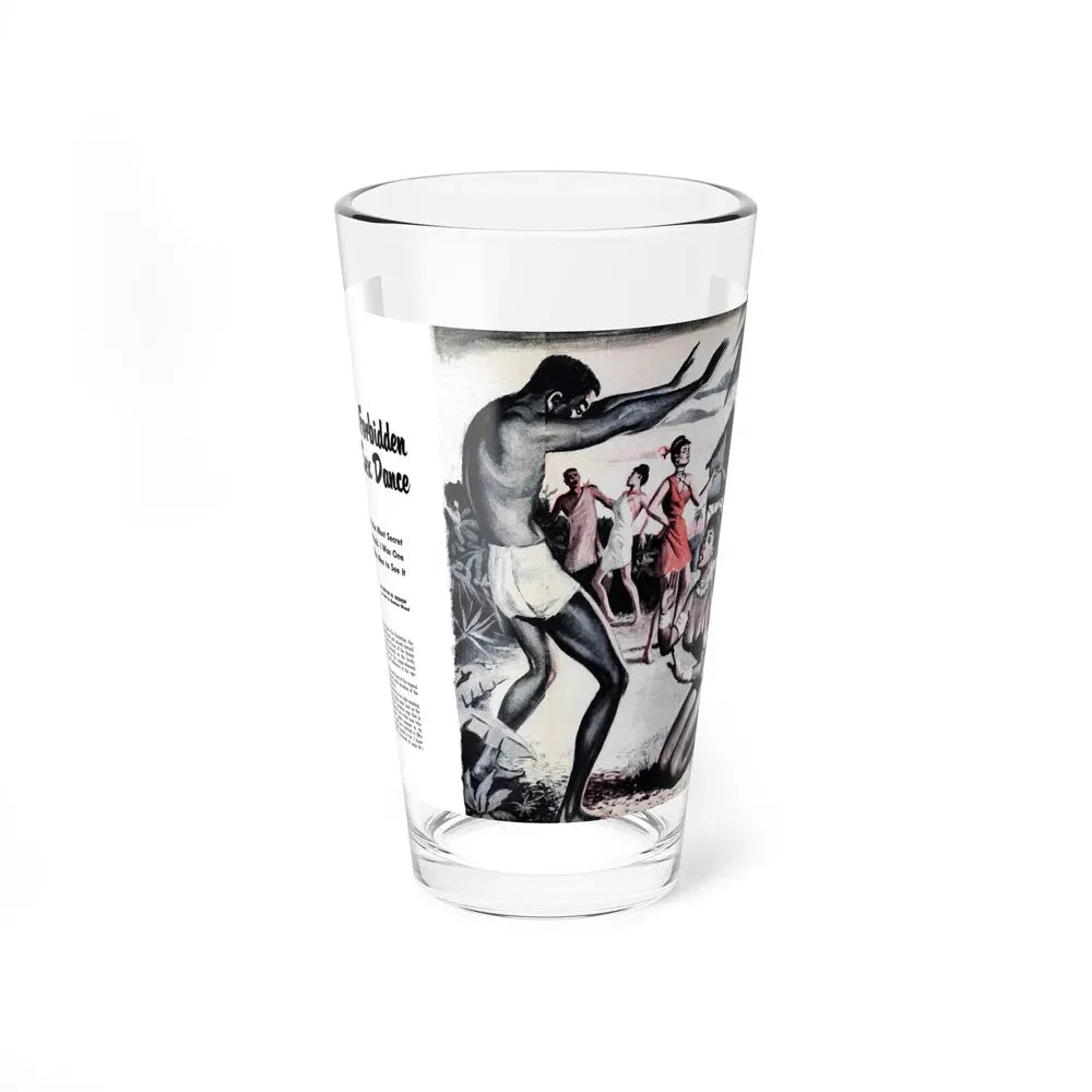 I Saw the Forbidden Somali Sex Dance, Sir! magazine, July 1959 - Pint Glass 16oz 16oz - Go Mug Yourself