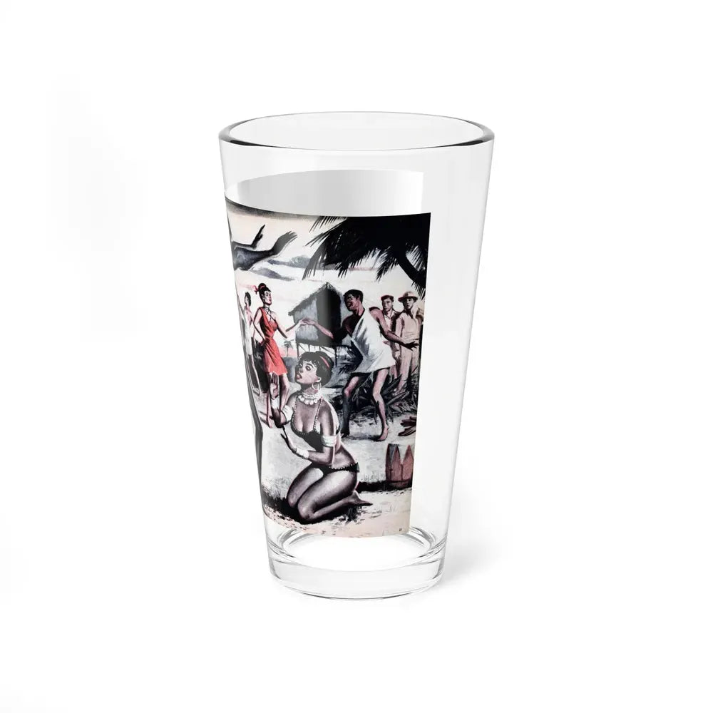 I Saw the Forbidden Somali Sex Dance, Sir! magazine, July 1959 - Pint Glass 16oz - Go Mug Yourself