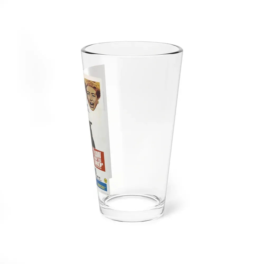 I SAW WHAT YOU DID 1965 Movie Poster - Pint Glass 16oz - Go Mug Yourself