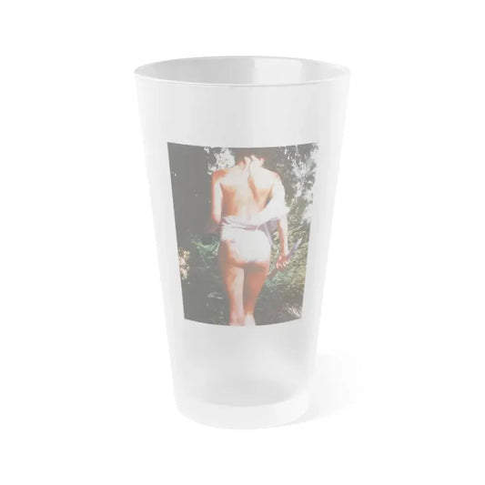 I SPIT ON YOUR GRAVE (ART ONLY) 1978 Movie Poster - Frosted Pint Glass 16oz 16oz Frosted - Go Mug Yourself