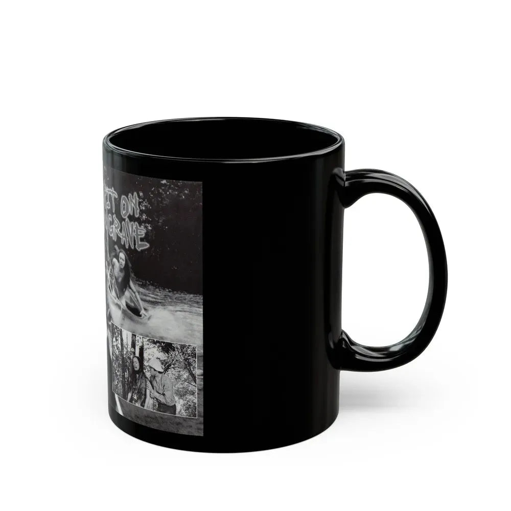I SPIT ON YOUR GRAVE INSIDE COVER (VHS COVER) - Black Coffee Mug - Go Mug Yourself
