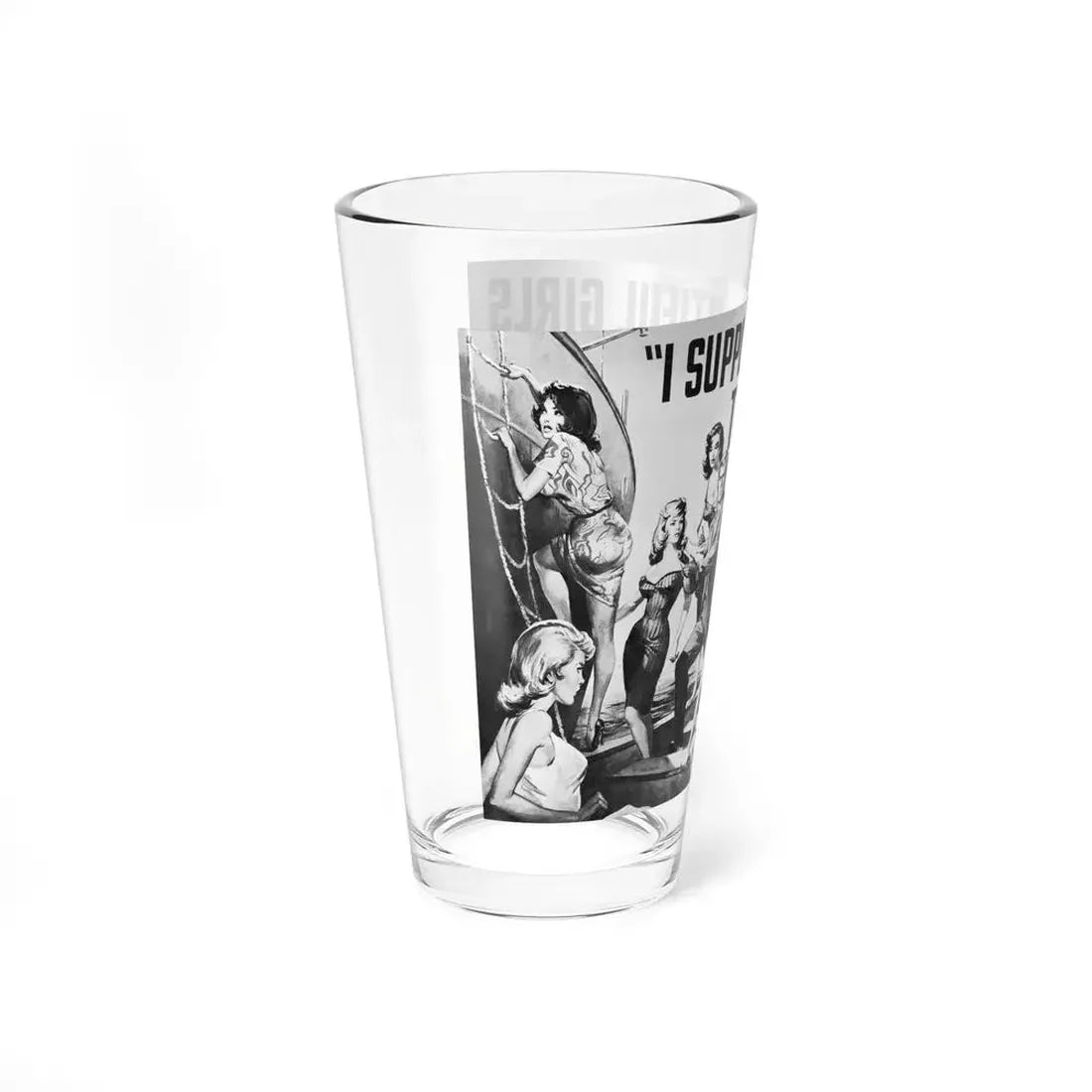 I Supply Beautiful Girls To Millionaires. The Harry Swing Saga - Pint Glass 16oz - Go Mug Yourself