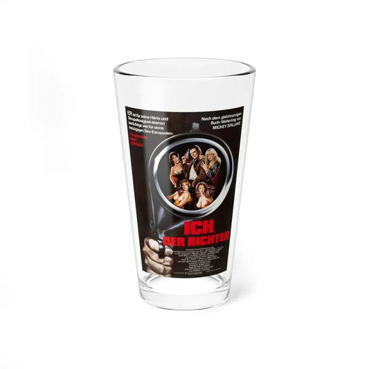 I THE JURY (GERMAN) 1982 Movie Poster - Pint Glass 16oz 16oz - Go Mug Yourself