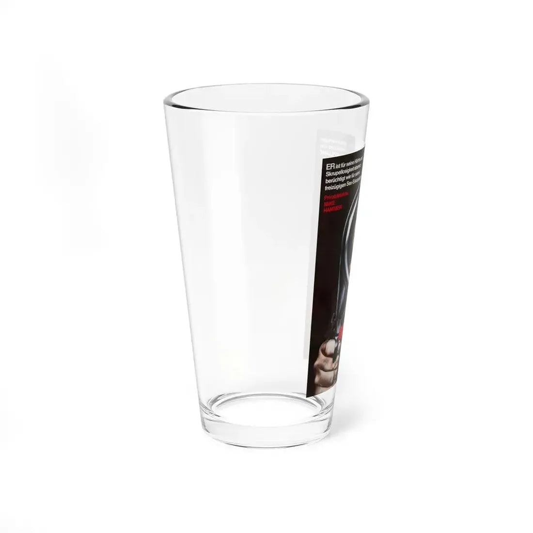 I THE JURY (GERMAN) 1982 Movie Poster - Pint Glass 16oz - Go Mug Yourself