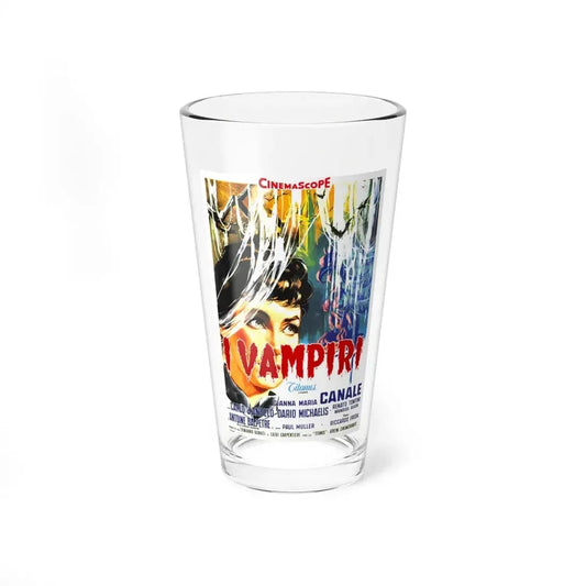 I VAMPIRI 1957 Movie Poster - Pint Glass 16oz 16oz - Go Mug Yourself