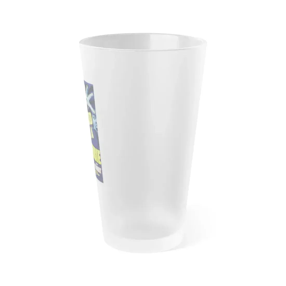 I WALKED WITH A ZOMBIE (2) 1943 Movie Poster - Frosted Pint Glass 16oz - Go Mug Yourself