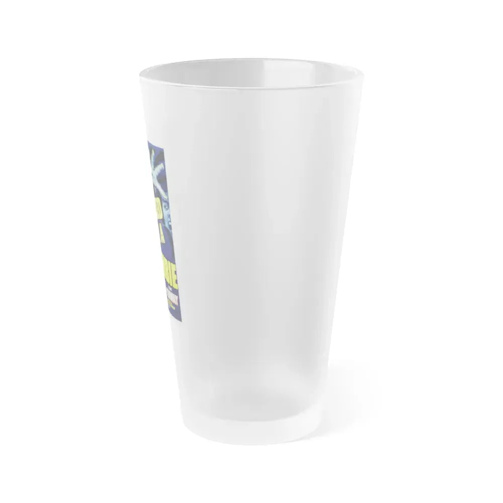 I WALKED WITH A ZOMBIE (2) 1943 Movie Poster - Frosted Pint Glass 16oz - Go Mug Yourself
