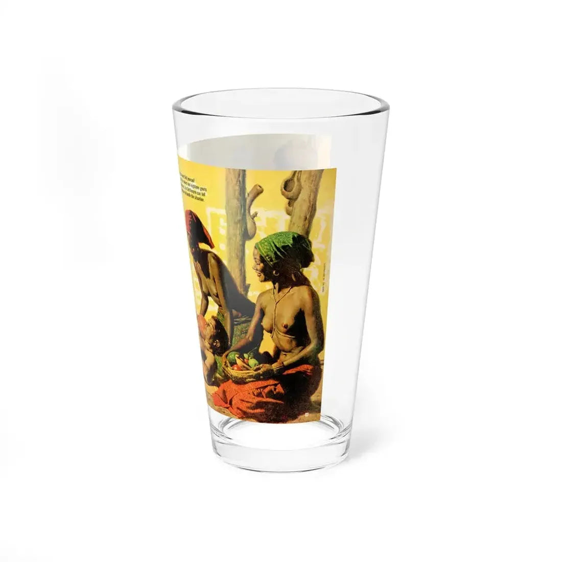 I Want Go Back To My Little Grass Shack, Argosy, December 1964 - Pint Glass 16oz - Go Mug Yourself